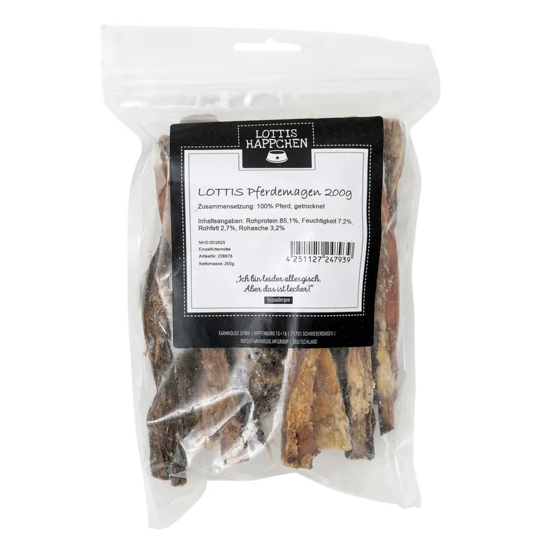LOTTIS HÄPPCHEN Pferdemagen 200 g Mega-Angebot